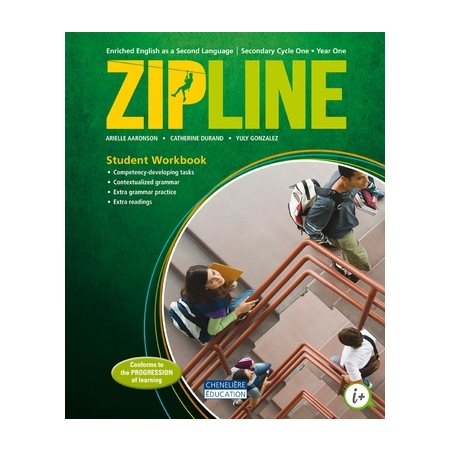 Zipline Student Workbook - Print Version - English as a Second Language - Cycle One (Year One)