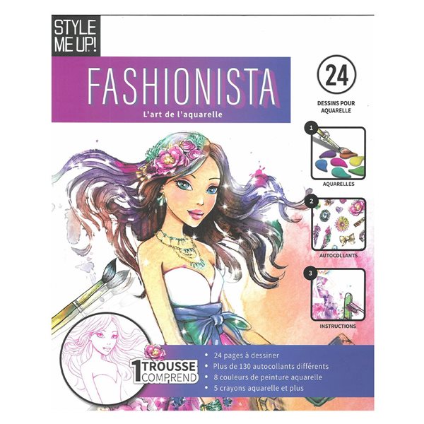 Fashionista : L'art de l'aquarelle