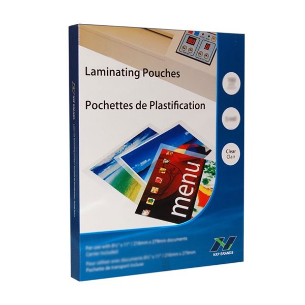 Laminating Pouches - Menu 12 x 18 in - 5 mil - Package of 100