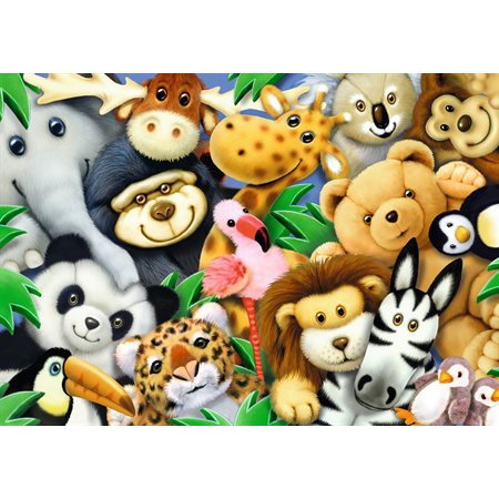 35 Pieces – Softies Jigsaw Puzzle