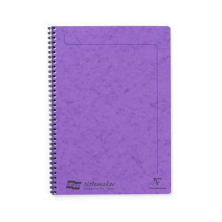 Cahier de notes ligné Europa Notemaker Lilas