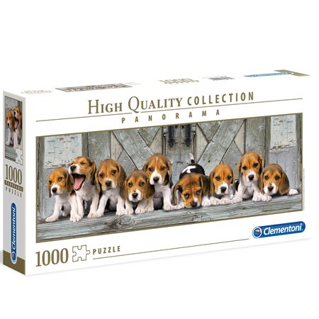 1000 pcs Chiots Beagle panoramique