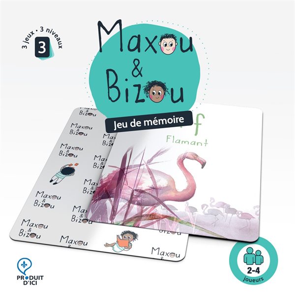 Jeu de mémoire Maxou et Bizou