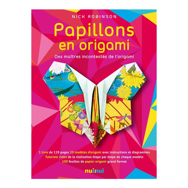 Papillons en origami