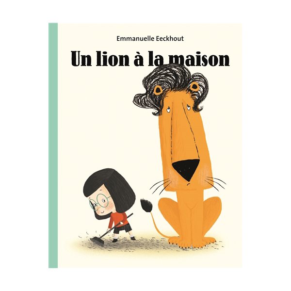 Un lion à la maison