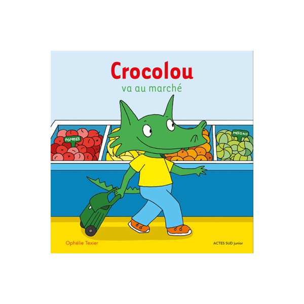 Crocolou va au marché