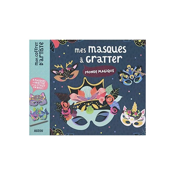 Mes masques à gratter