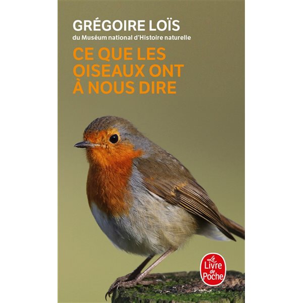 Ce que les oiseaux ont à nous dire