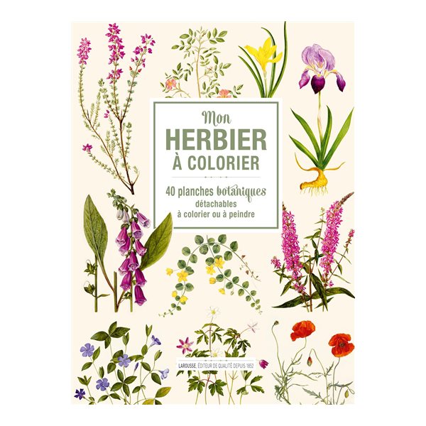 Mon herbier à colorier