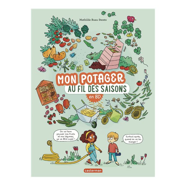 Mon potager au fil des saisons en BD