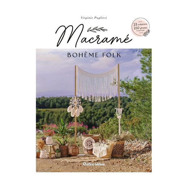 Macramé bohème folk