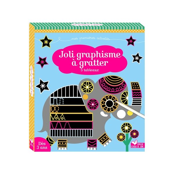 Joli graphisme à gratter