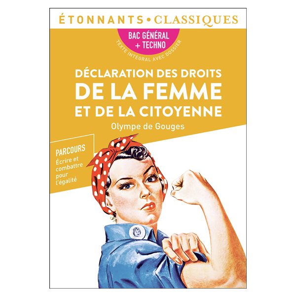 Déclaration des droits de la femme et de la citoyenne : bac général + techno