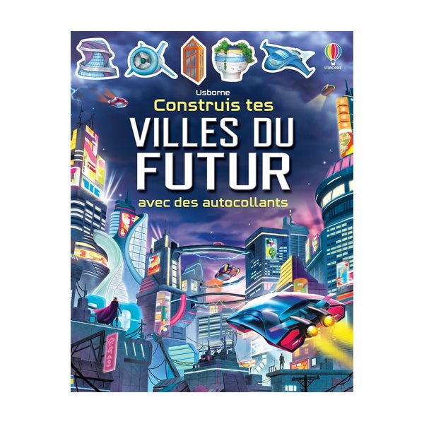 Construis tes villes du futur avec des autocollants