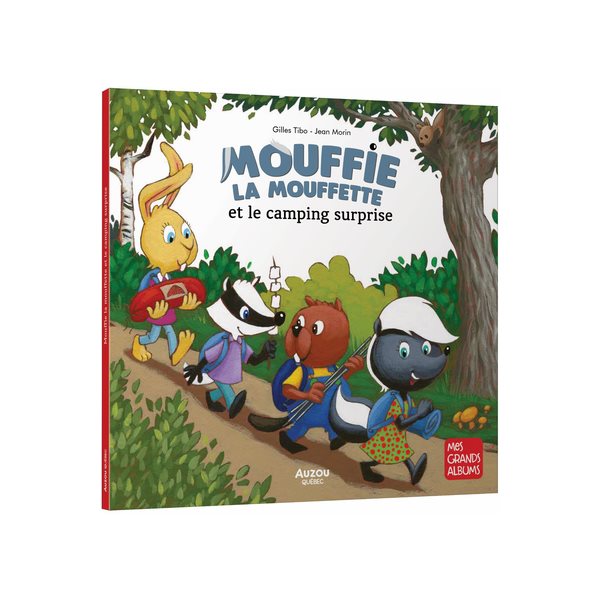 Mouffie la mouffette et le camping surprise