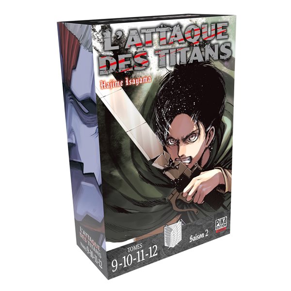 L'attaque des titans : saison 2 : tomes 9-10-11-12