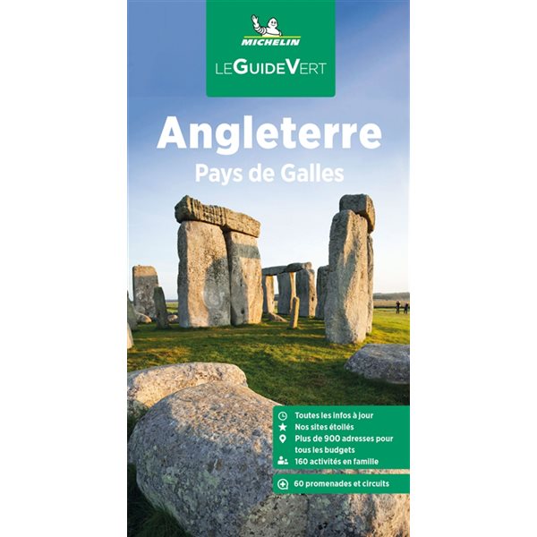 Guide touristique et de terrain Angleterre, Pays de Galles