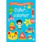 Coller et colorier, 3+ : plus de 170 gommettes