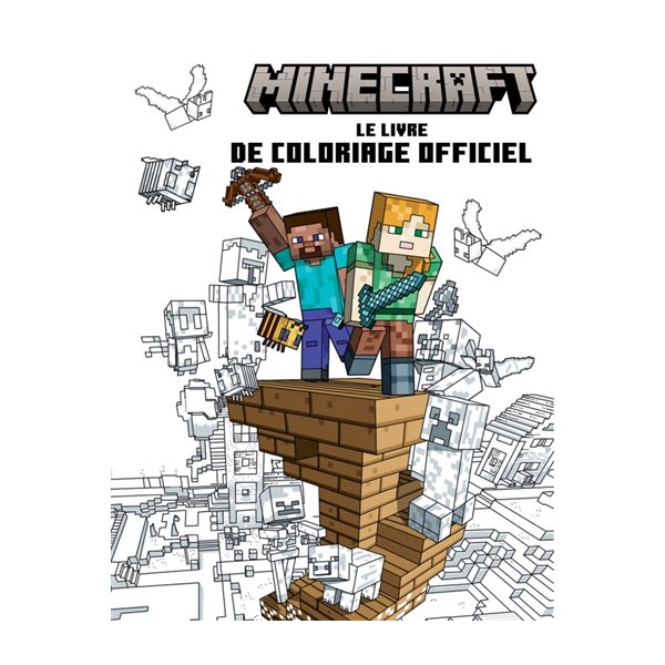 Minecraft : Le livre de coloriage officiel