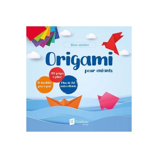 Origami pour enfants, Bloc-atelier