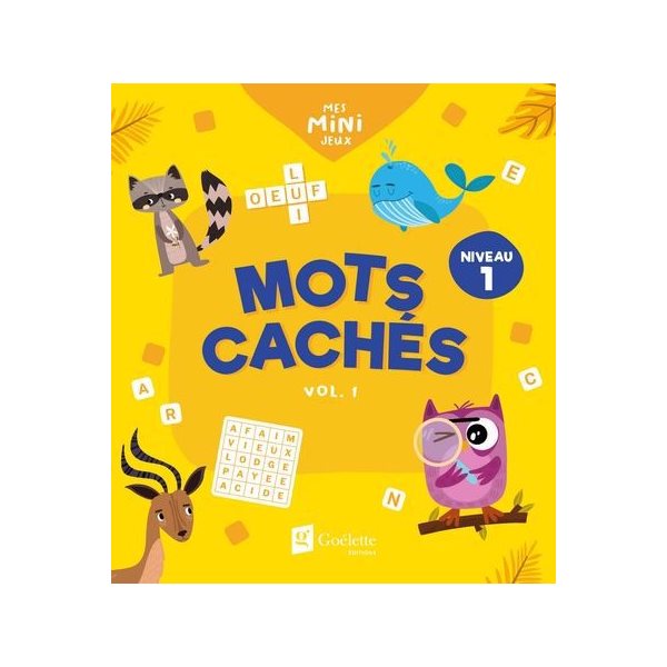 Mots cachés niveau 1, vol. 1, Mes mini jeux